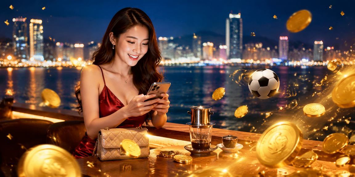Người chơi cá cược bóng đá tại Quy Nhơn tận hưởng cà phê sáng